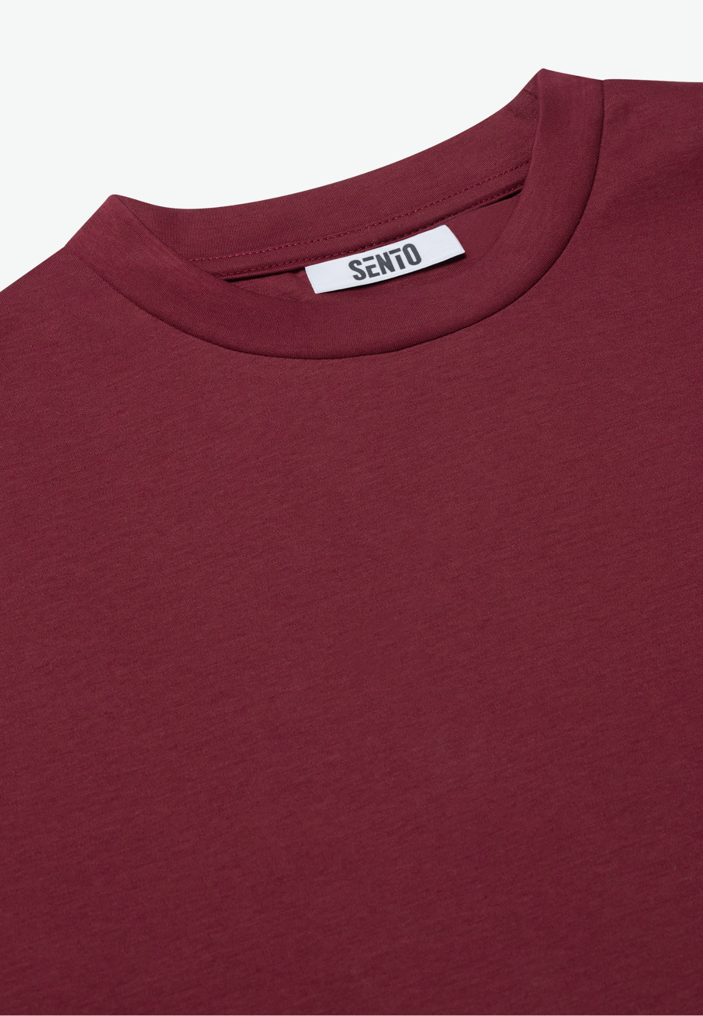 DARK BURGUNDY T-SHIRT