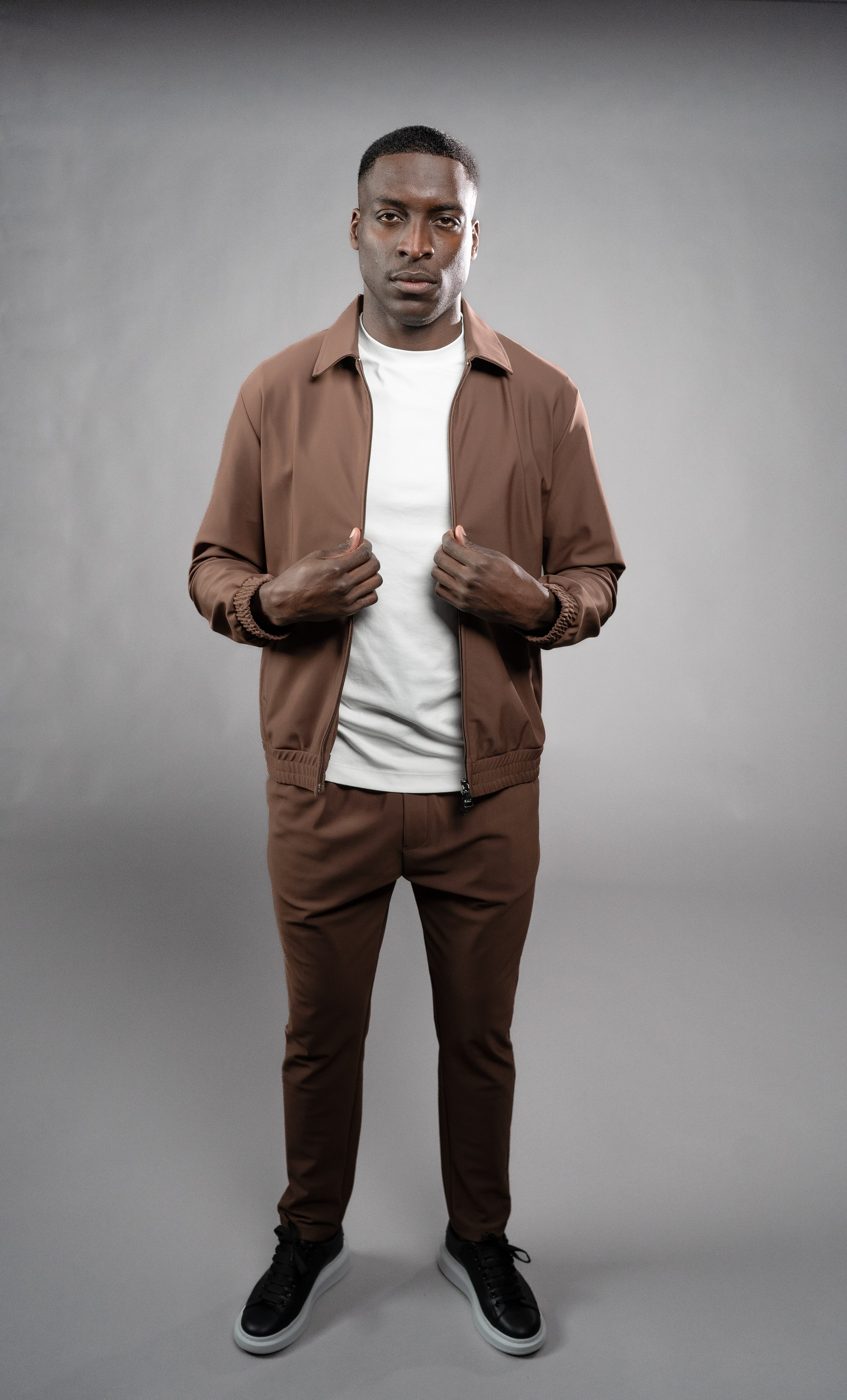 DARK MOCHA TECH SUIT