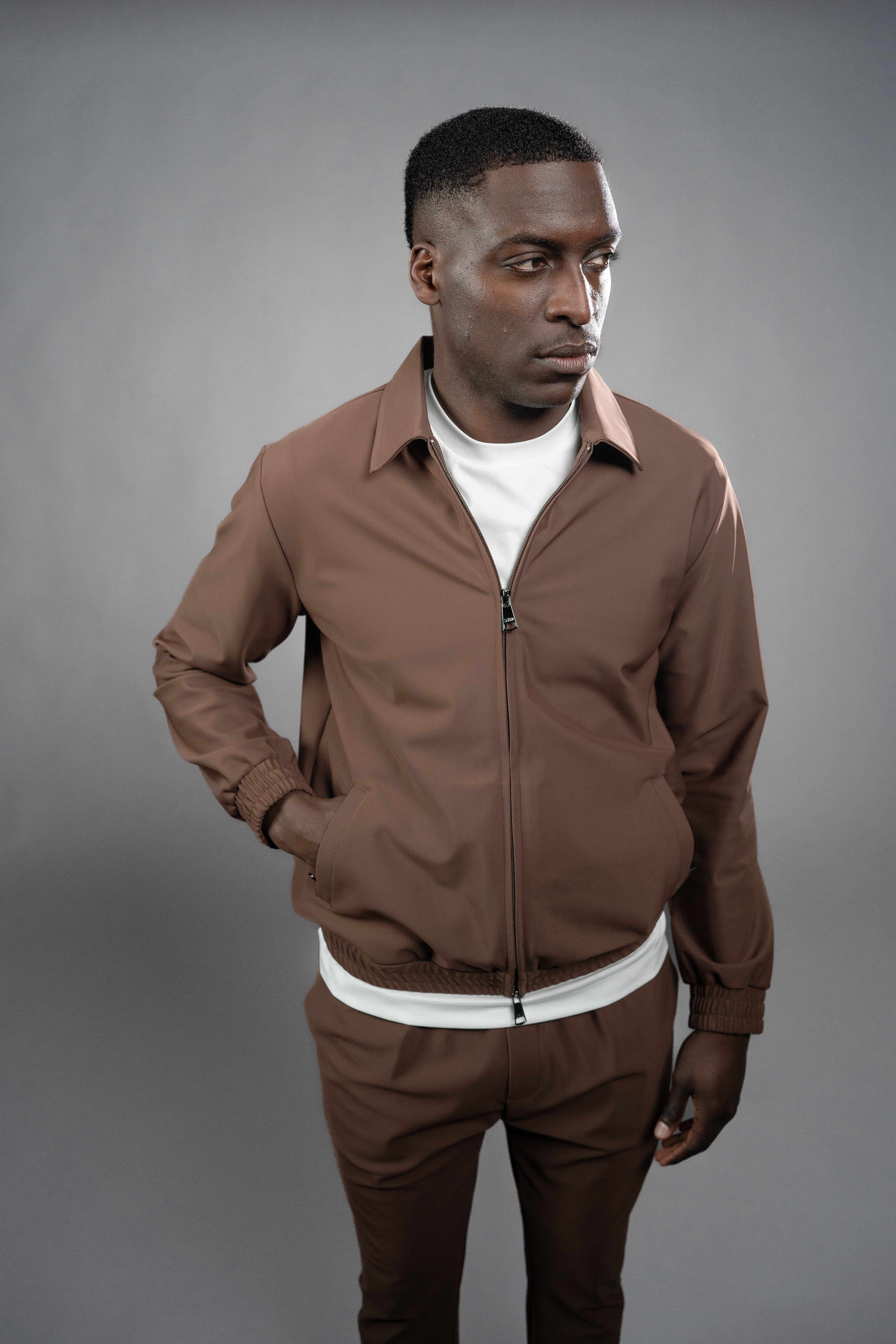 DARK MOCHA TECH SUIT